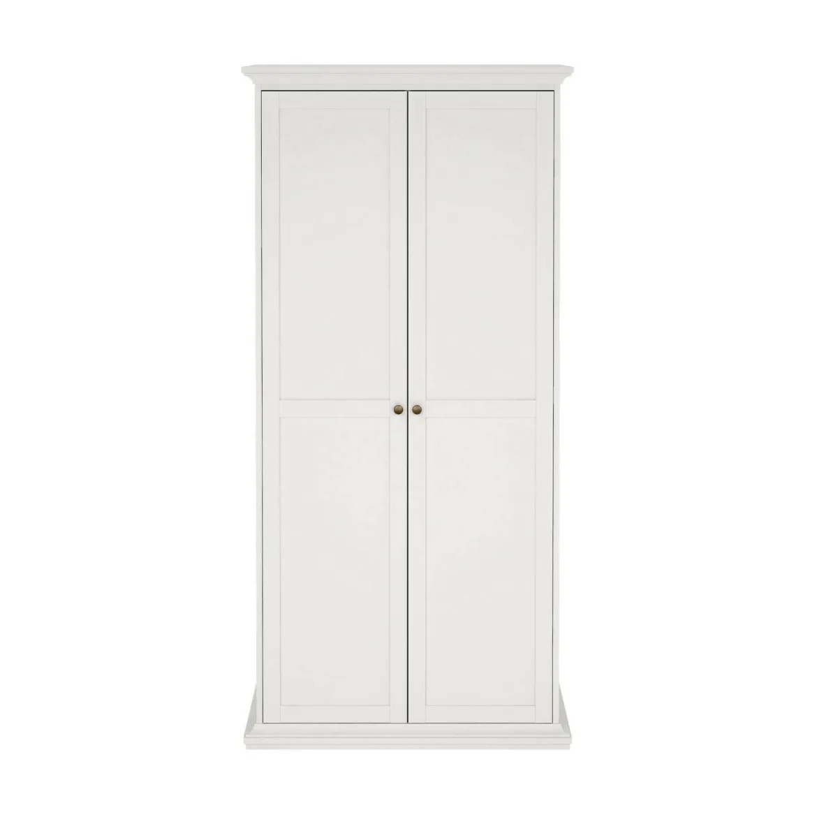 Guardaroba in legno bianco 96x200h cm - Albiolo