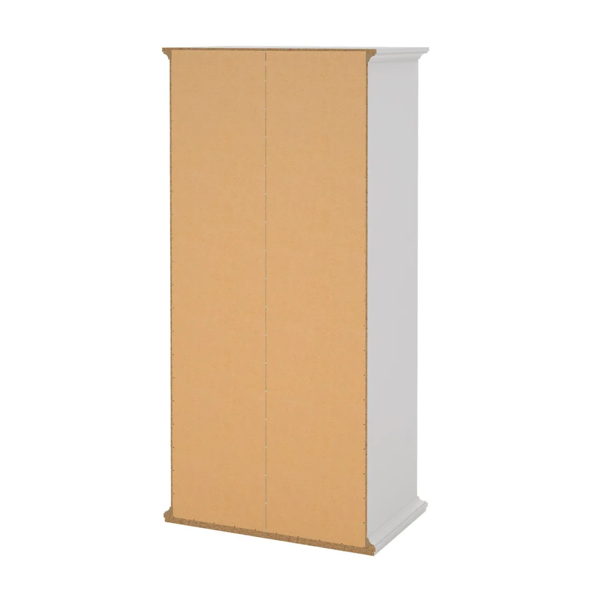 Guardaroba in legno bianco 96x200h cm - Albiolo