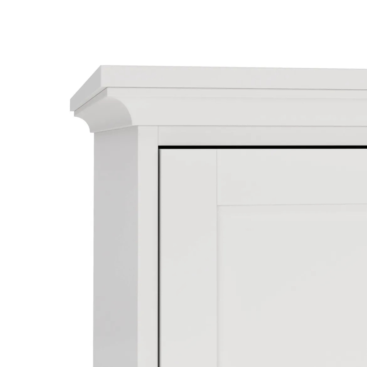 Guardaroba in legno bianco 96x200h cm - Albiolo