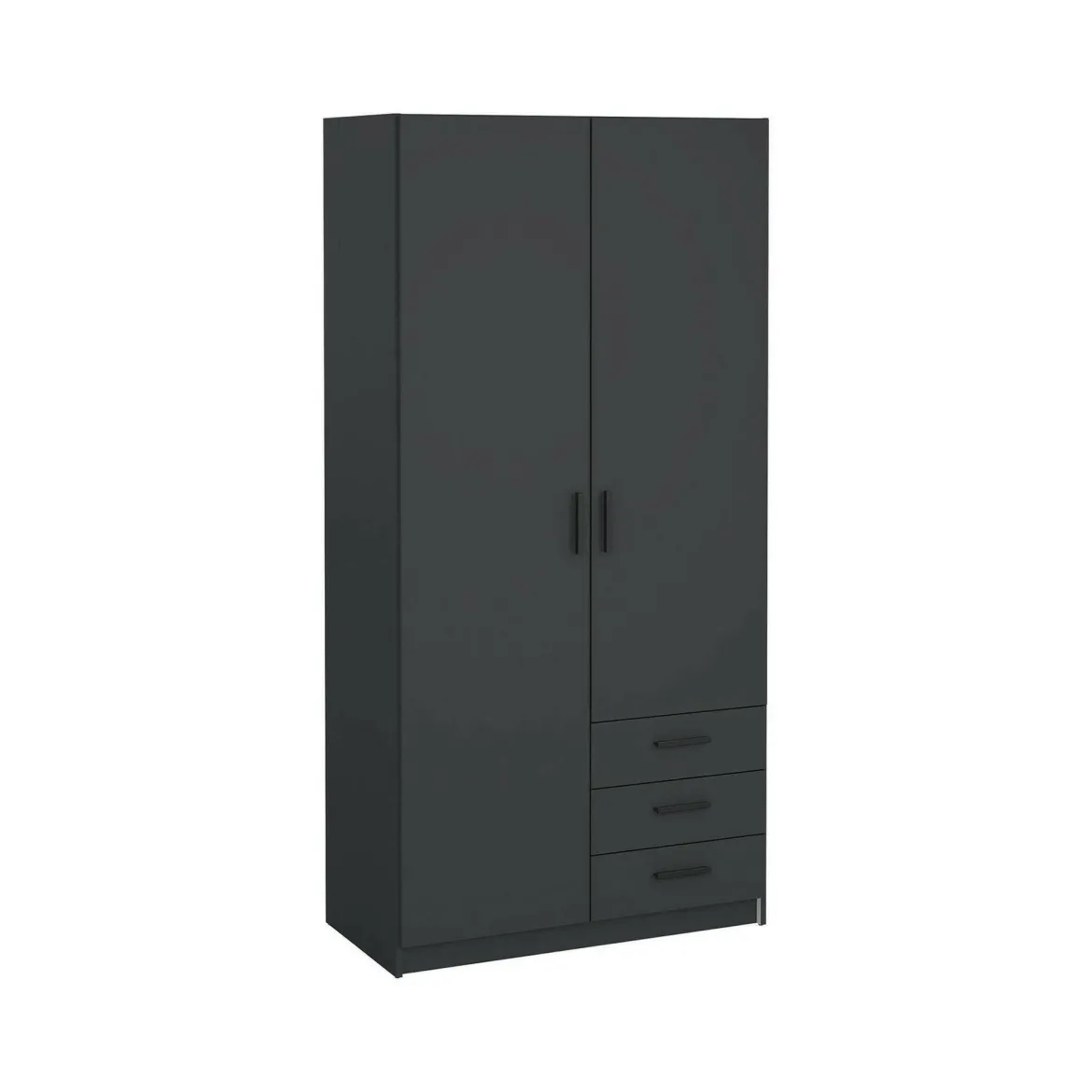 Guardaroba in legno grigio 98x200h cm - Sultani
