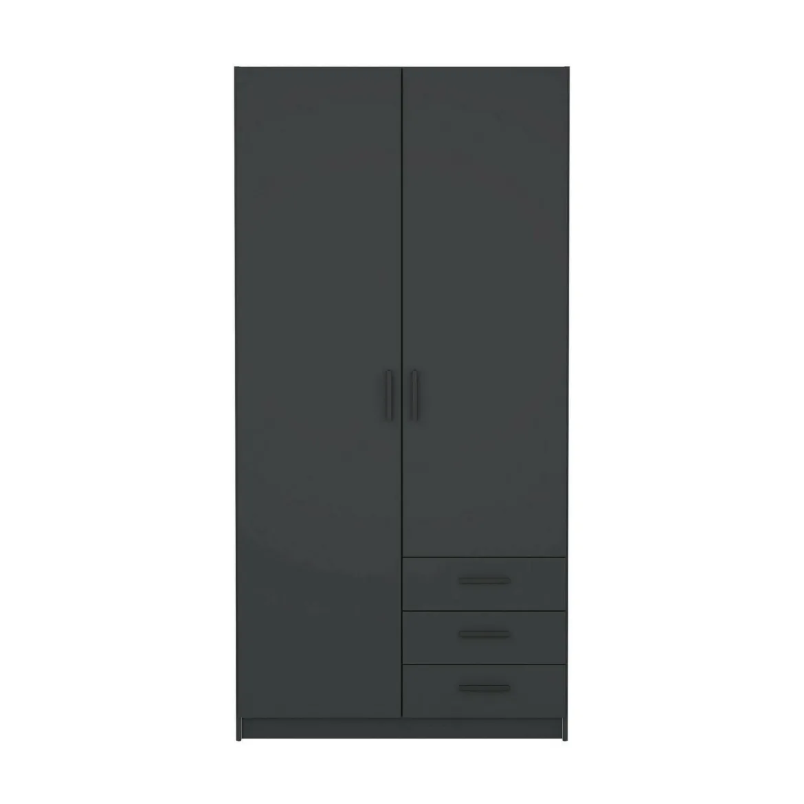Guardaroba in legno grigio 98x200h cm - Sultani