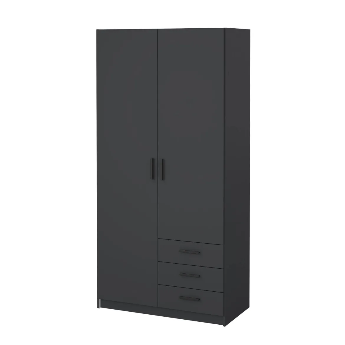 Guardaroba in legno grigio 98x200h cm - Sultani
