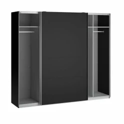 Guardaroba in legno nero 250x218h cm - Acciano