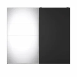 Guardaroba in legno nero 250x218h cm - Acciano