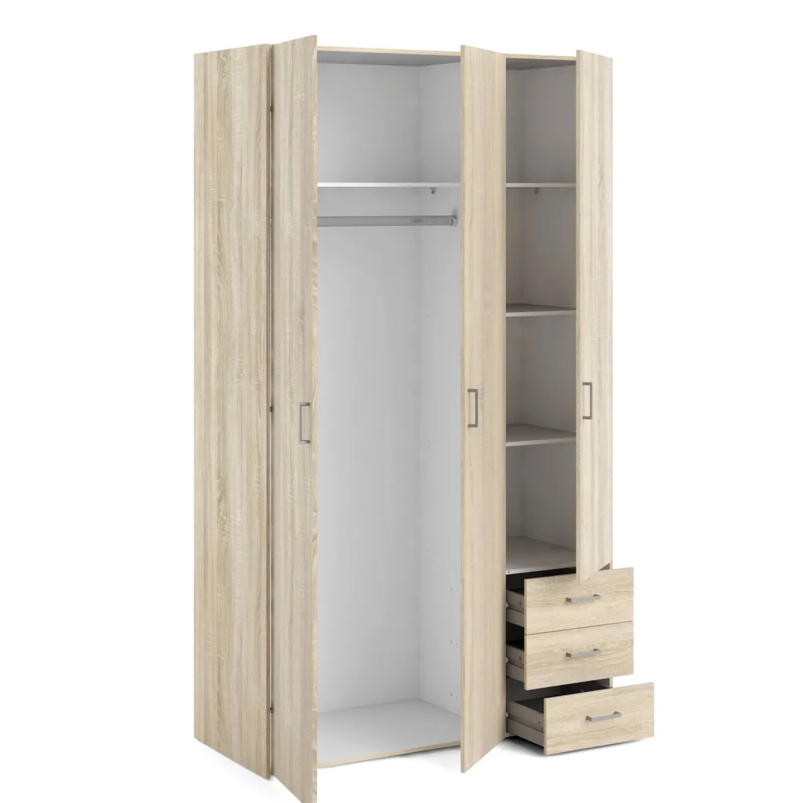 Guardaroba in legno quercia 115x200h cm - Aquilone