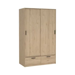 Guardaroba in legno rovere 147x200h cm - Simeon