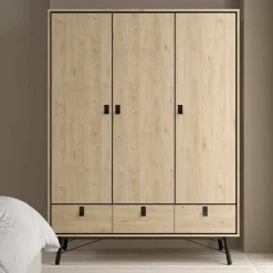 Guardaroba in legno rovere 150x200h cm - Virgil