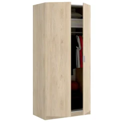 Guardaroba in legno rovere 90x184h cm - Aser