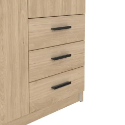 Guardaroba in legno rovere 98x200h cm - Sultani