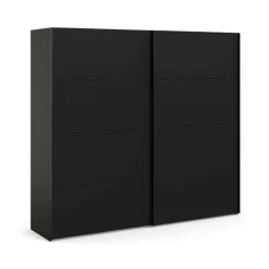 Guardaroba 10 ripiani nero 242x220h cm - Kauri