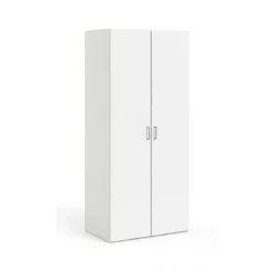 Guardaroba salvaspazio bianco 77x175h cm - Danny