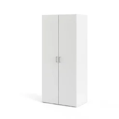 Guardaroba salvaspazio bianco 78x175h cm - Mimma