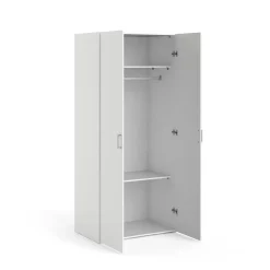 Guardaroba salvaspazio bianco 78x175h cm - Mimma