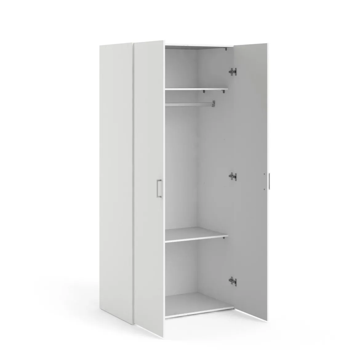 Guardaroba salvaspazio bianco 78x175h cm - Mimma