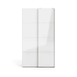 Guardaroba salvaspazio bianco lucido 150x200h cm - Opi