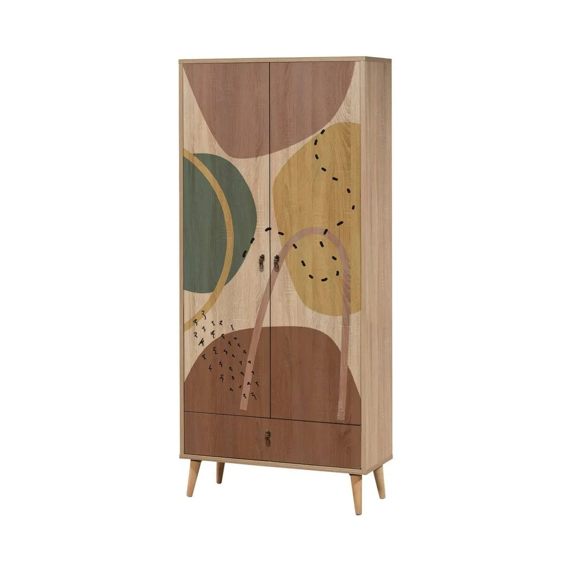 Guardaroba salvaspazio multicolore 80x190h cm - Atomic