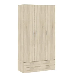 Guardaroba salvaspazio rovere 110x214h cm - Randazzo
