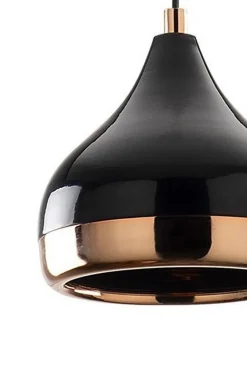 Lampada a Sospensione Nero Marrone Rame 892opv1753 Colore Struttura Marrone - Valbruna