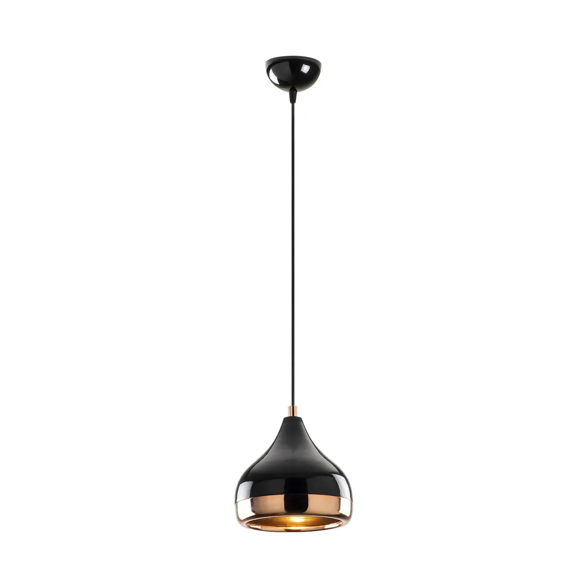 Lampada a Sospensione Nero Marrone Rame 892opv1753 Colore Struttura Marrone - Valbruna