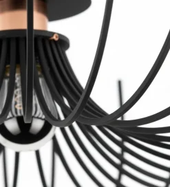 Lampada a Sospensione Nero 525nor1294 - Sepino