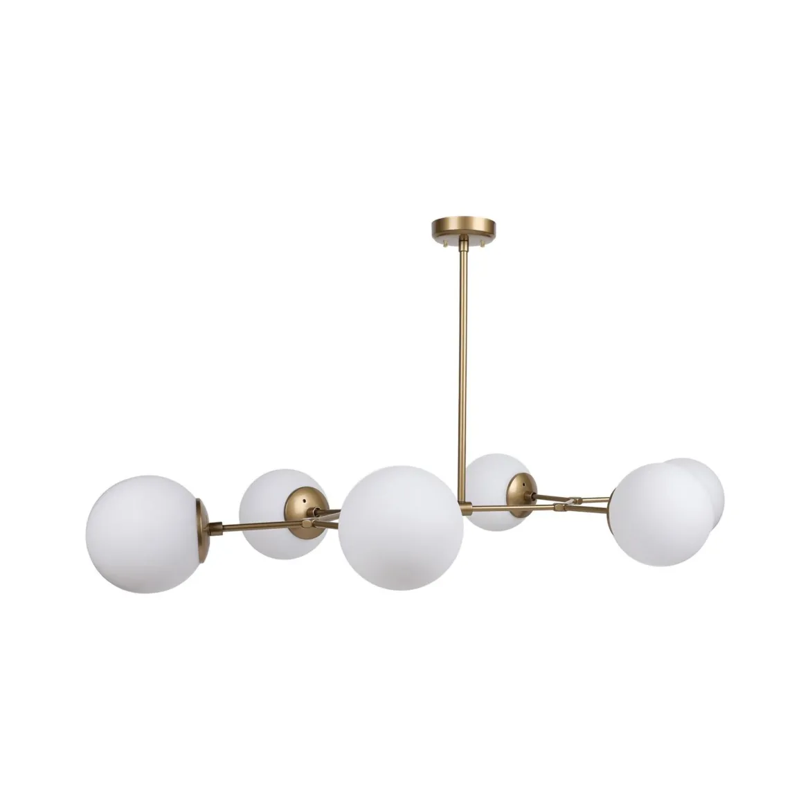Lampada a Sospensione oro Bianco 892opv1639 Colore Struttura Bianco - Toano