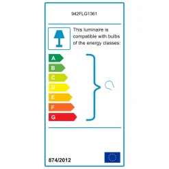 Lampada da Parete Beige oro Attacco e 27 max 40 w Indoor, Colore Struttura oro - Ferriere
