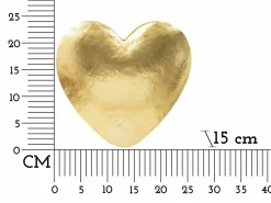 Lampada da parete Caulonia, 26x15 h24 cm, Oro