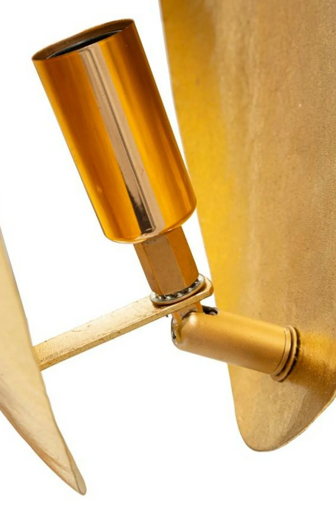 Lampada da parete Caulonia, 26x15 h24 cm, Oro