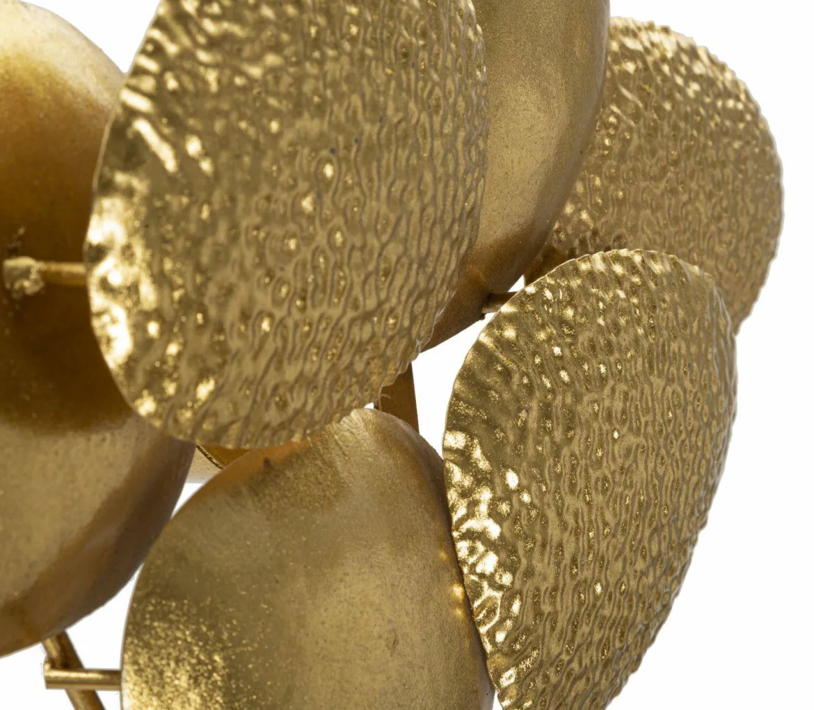 Lampada da parete Eraclea, 44x11 h28 cm, Oro