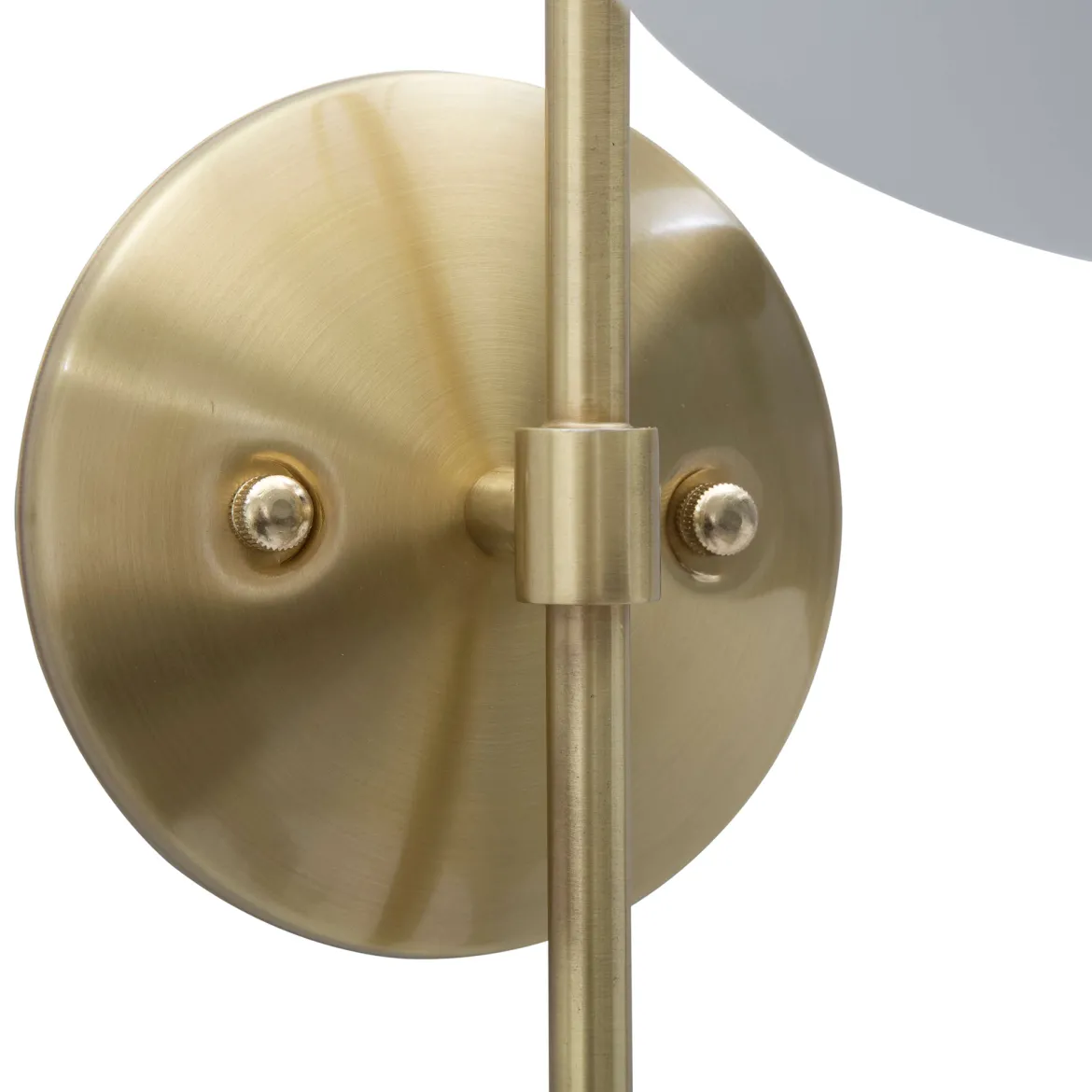 Lampada da Parete oro Bianco Necessaria 1 Lampadina Attacco e14, Indoor - Haines