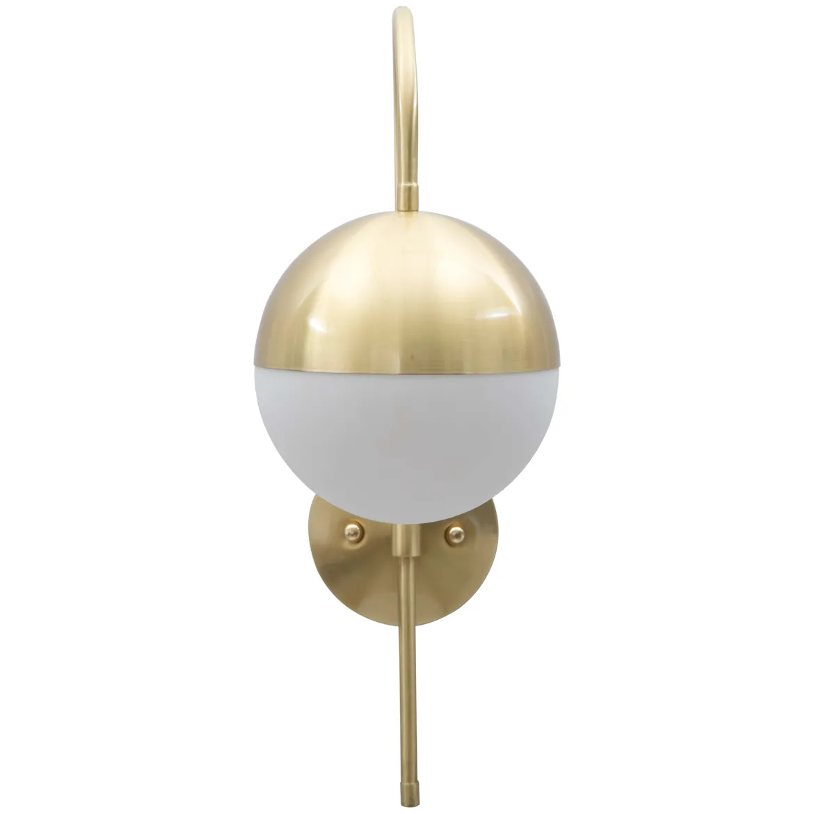 Lampada da Parete oro Bianco Necessaria 1 Lampadina Attacco e14, Indoor - Haines