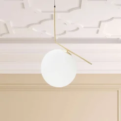 Lampada da Soffitto Bianco oro Indoor Classe Energetica a++, Colore Struttura oro - Granad
