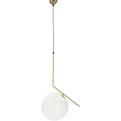 Lampada da Soffitto Bianco oro Indoor Classe Energetica a++, Colore Struttura oro - Granad