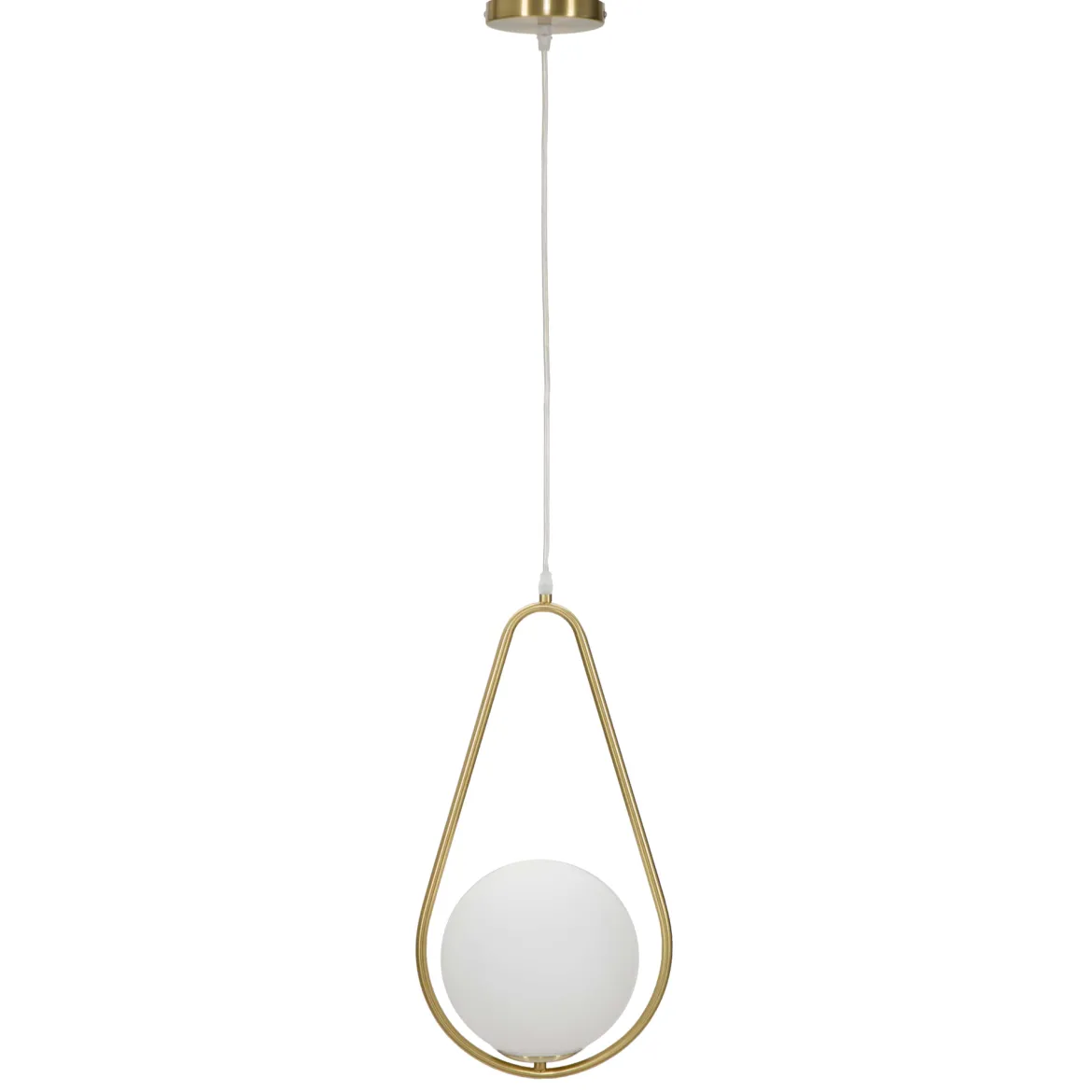 Lampada da Soffitto oro Bianco Necessarie 4 Lampadine Colore Struttura Bianco, Materiale Struttura in Vetro - Dariniti