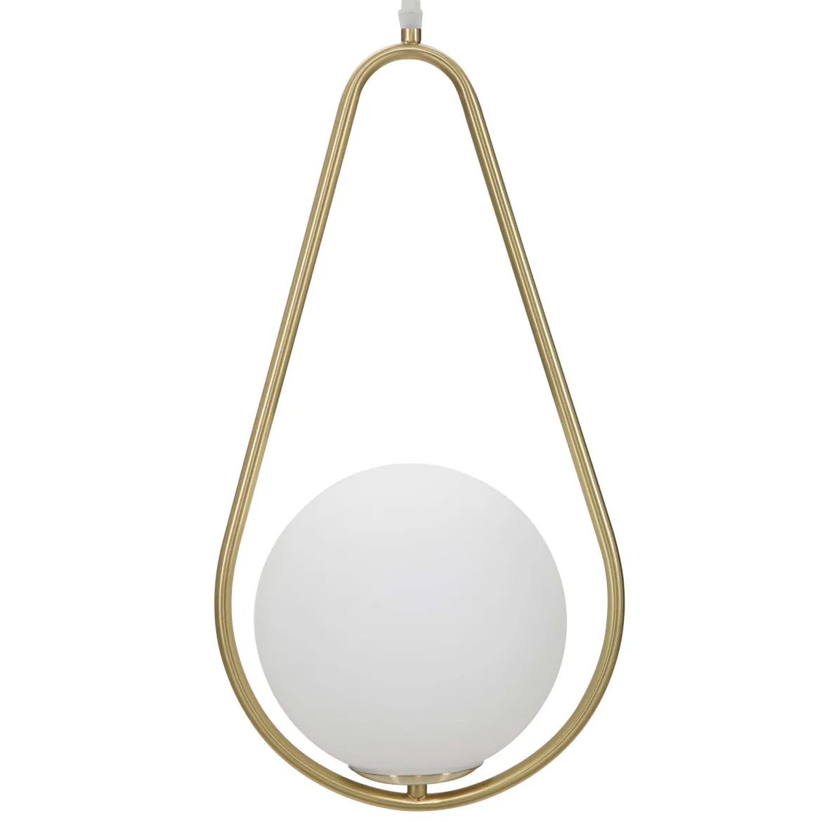 Lampada da Soffitto oro Bianco Necessarie 4 Lampadine Colore Struttura Bianco, Materiale Struttura in Vetro - Dariniti
