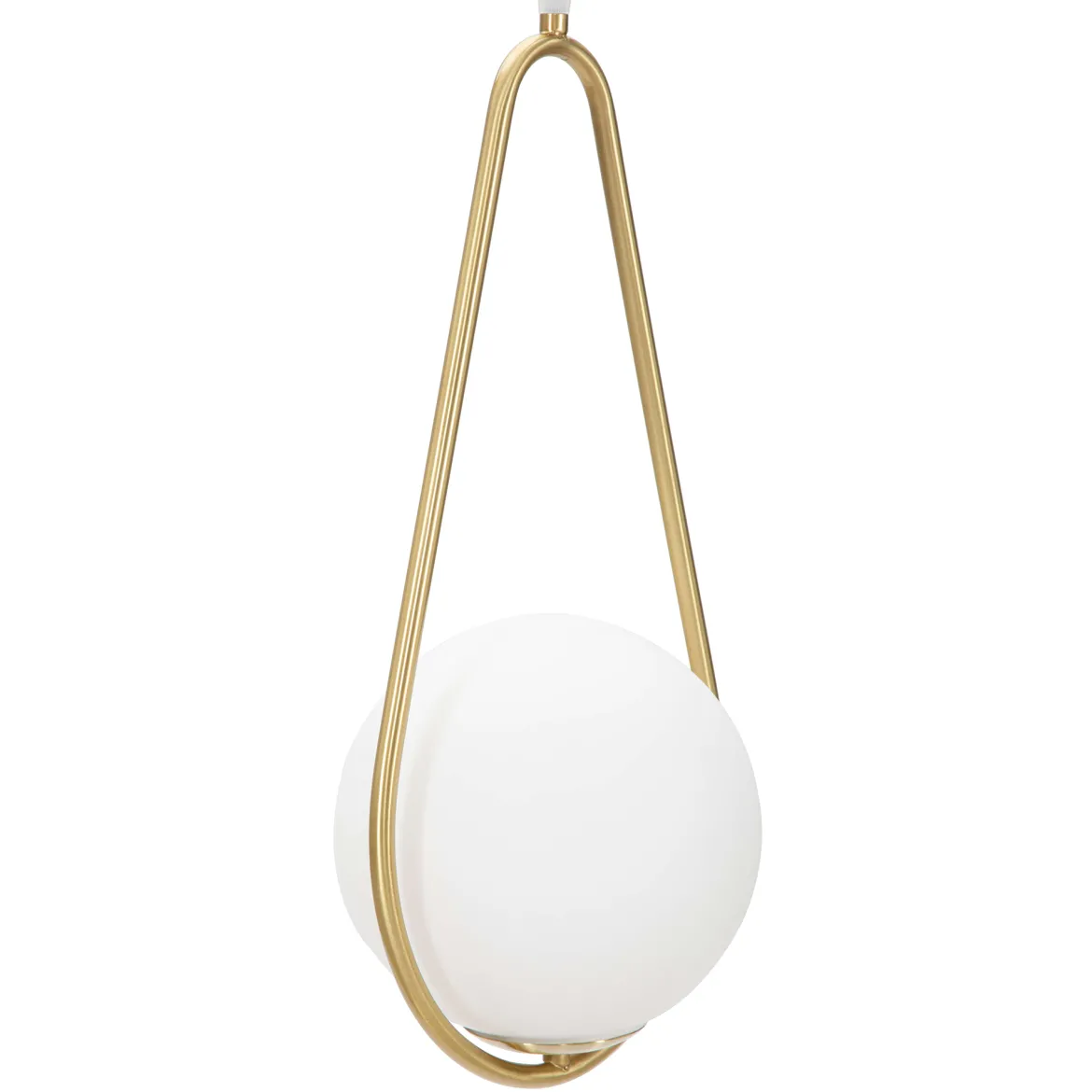 Lampada da Soffitto oro Bianco Necessarie 4 Lampadine Colore Struttura Bianco, Materiale Struttura in Vetro - Dariniti