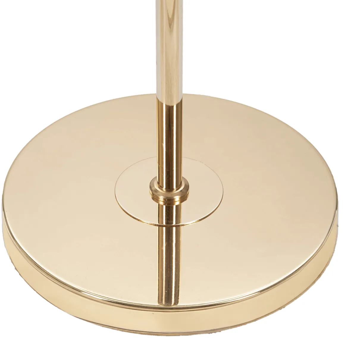 Lampada da Terra Rosa oro Necessaria 1 Lampadina Attacco e27, Paralume - Skagwa