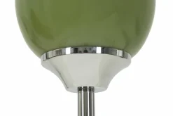 Lampada da terra Stiviere, 40x40 h160 cm, Verde e Grigio