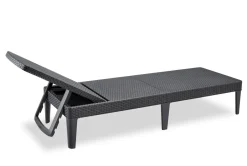 Lettino prendisole Glace, 188x58 h29 cm, Antracite