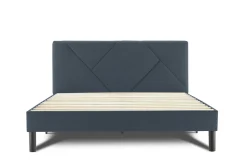 Letto alla francese Ikelos, 140x190 cm, Blu