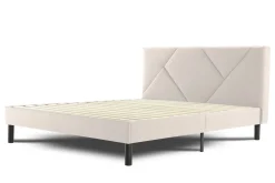 Letto alla francese in legno beige 155x205cm - Alion