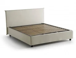 Letto francese contenitore beige 155x205cm - Angelic