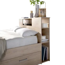 Letto francese elegante rovere 218x149cm - Conching