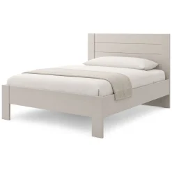 Letto Matrimoniale Bianco Crema Dimensione Materasso 160x200 cm Peso Supportato 200 kg, Matrimoniale - Siwwa