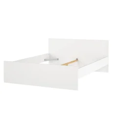 Letto matrimoniale bianco 166x206cm - Kaitak