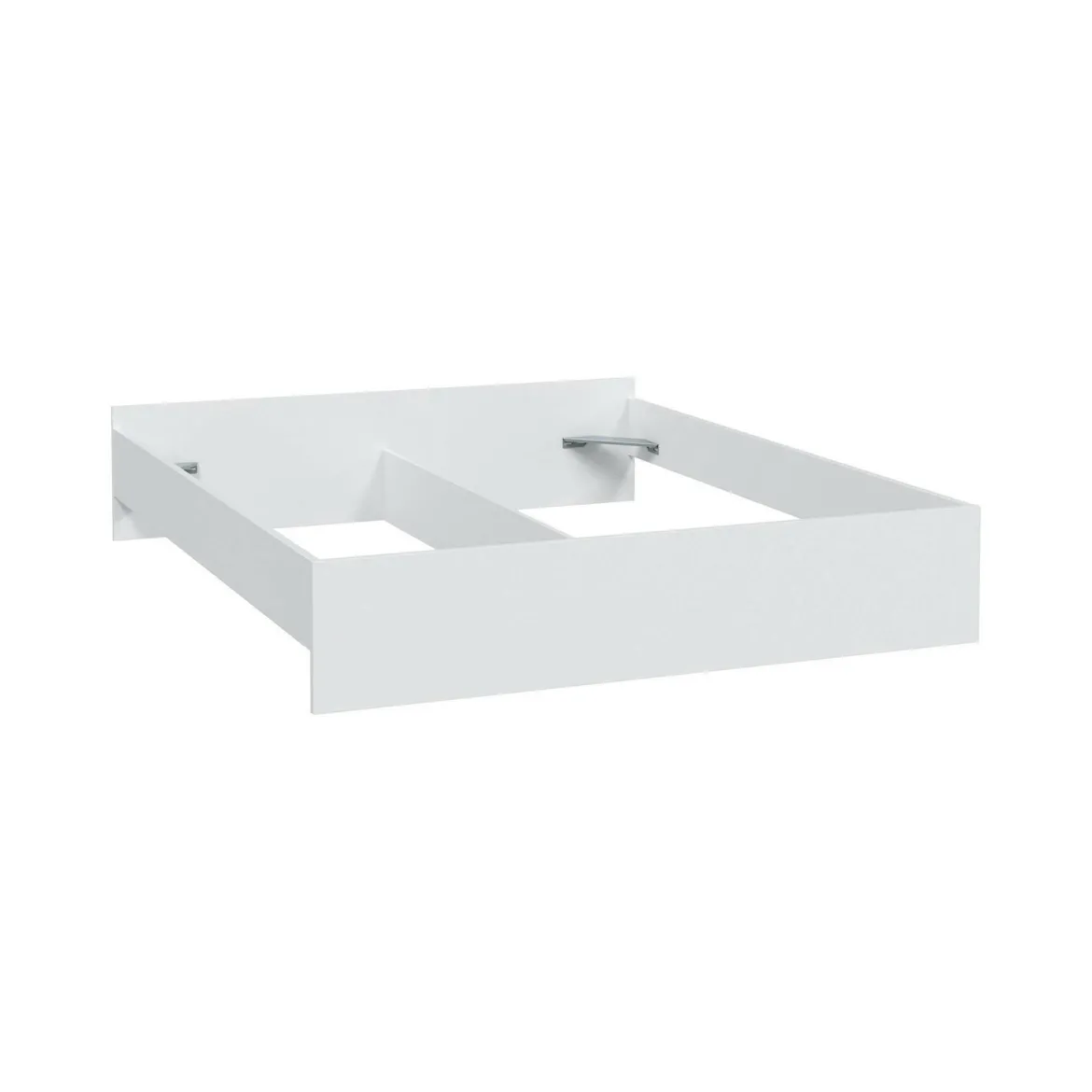 Letto matrimoniale bianco 199x210cm - Fusi