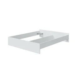 Letto matrimoniale bianco 199x210cm - Fusi