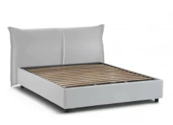 Letto matrimoniale con contenitore bianco 175x205cm - Akym