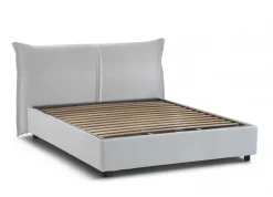 Letto matrimoniale contenitore bianco 175x215cm - Abbas