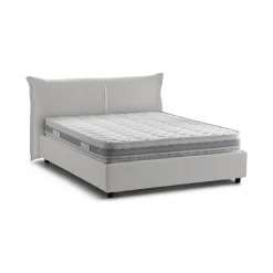 Letto matrimoniale contenitore bianco 175x215cm chic - Aldus
